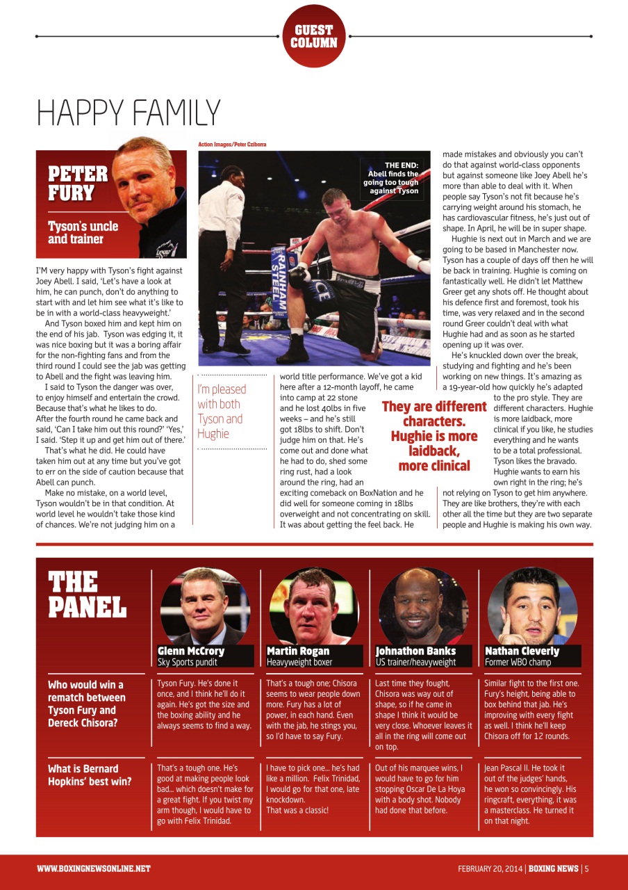 Boxing News Preview Pages