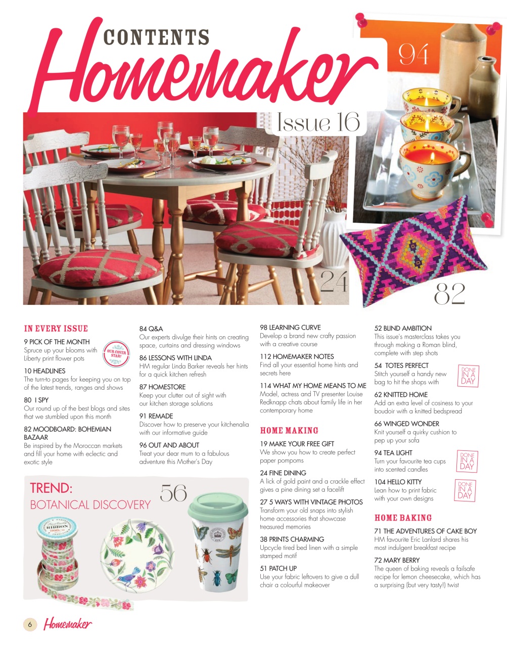 Homemaker Preview Pages