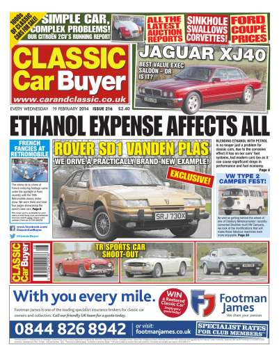 Classic Car Buyer issue 
