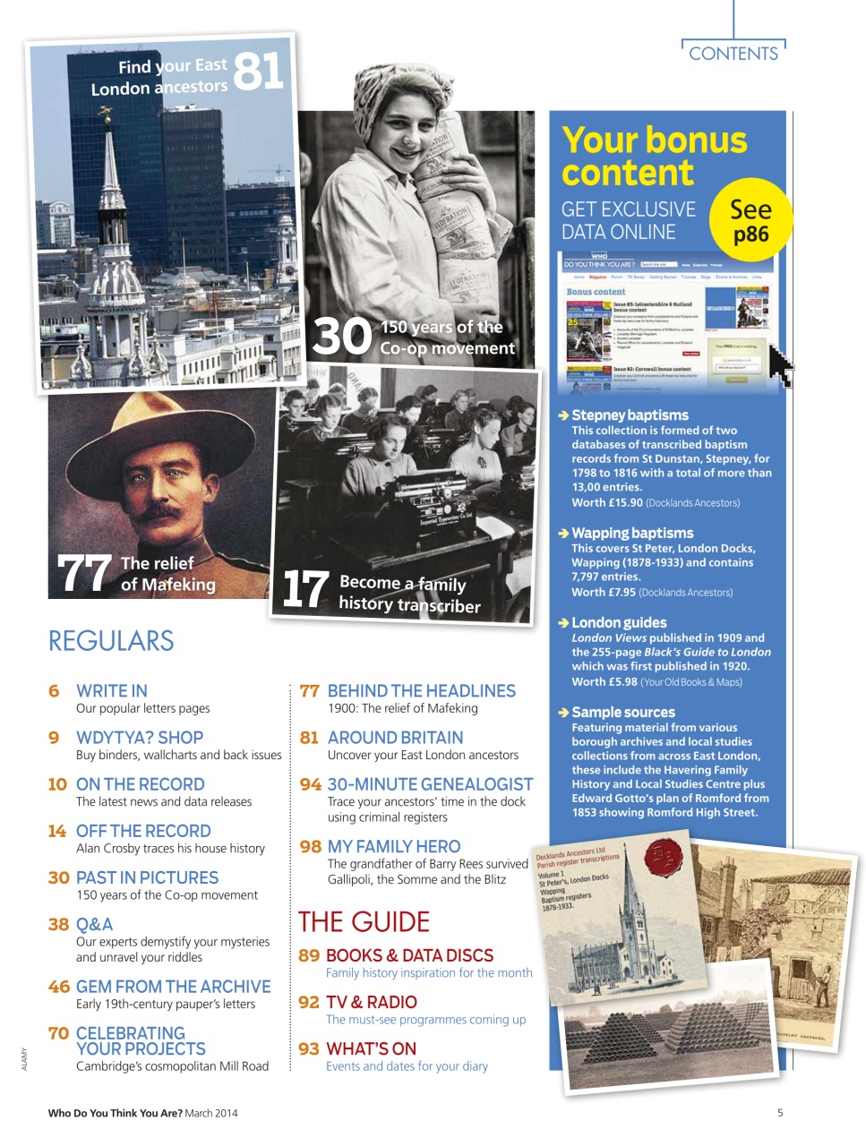 Who Do You Think You Are? Preview Pages