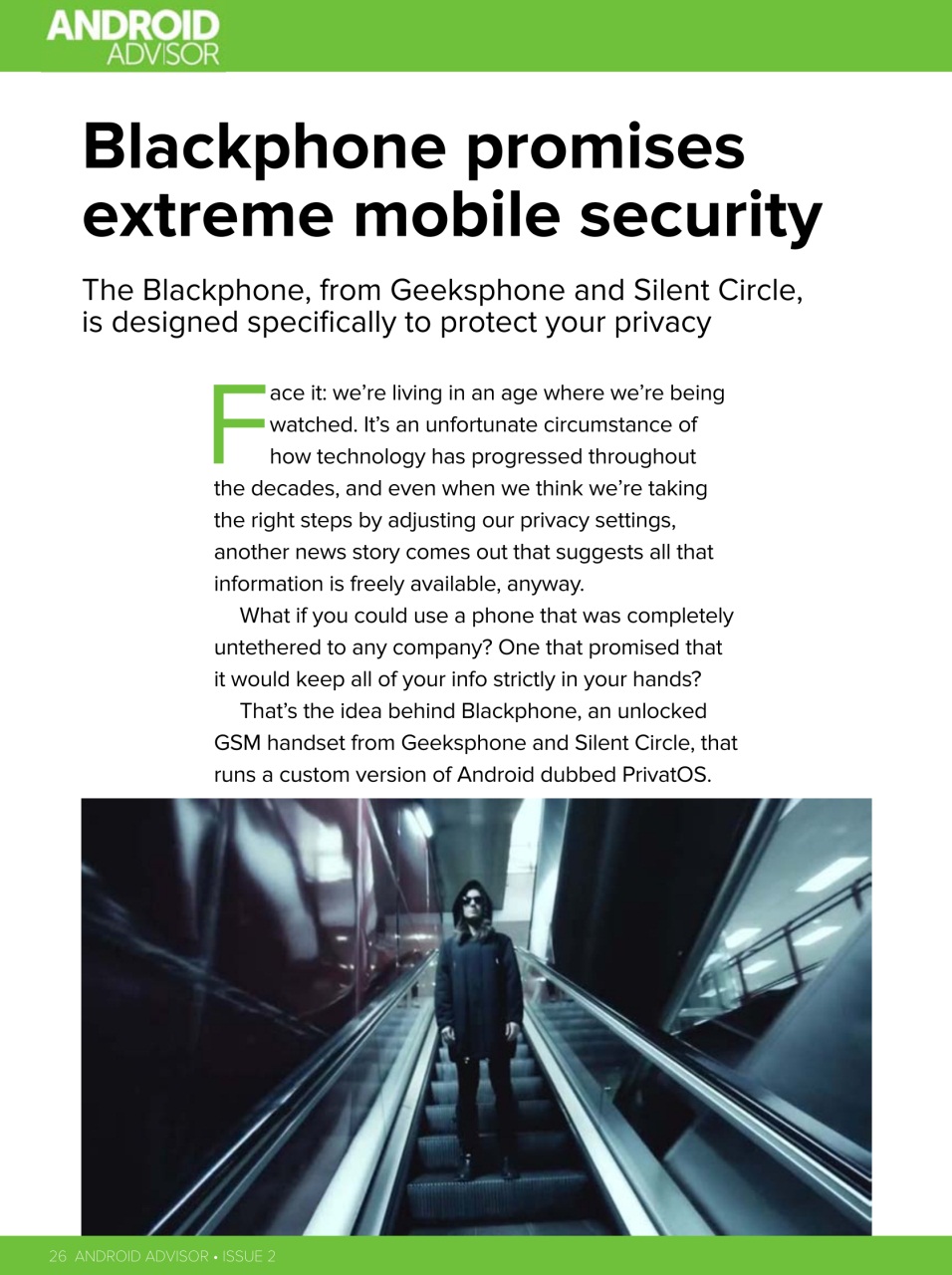 Android Advisor Preview Pages