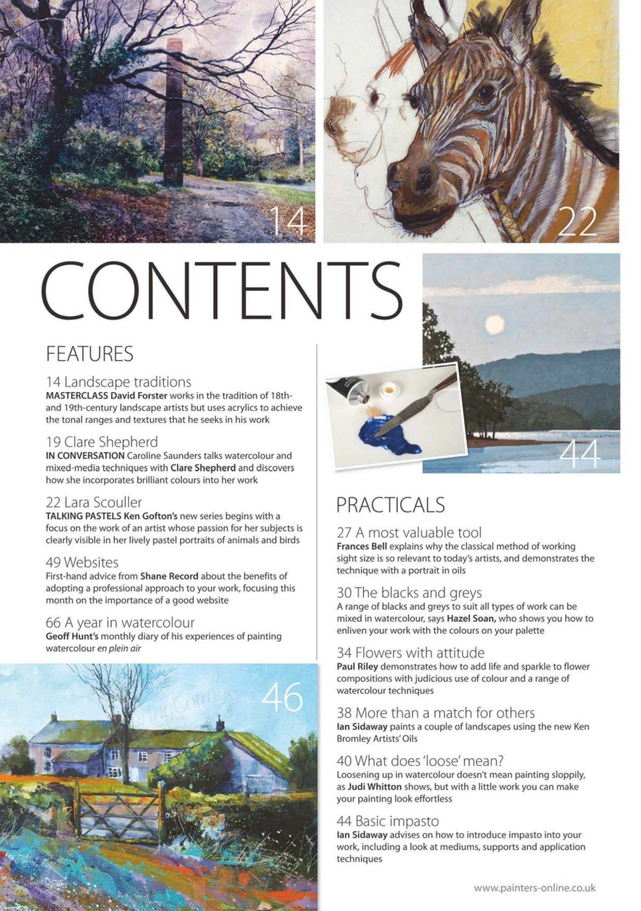 The Artist Preview Pages