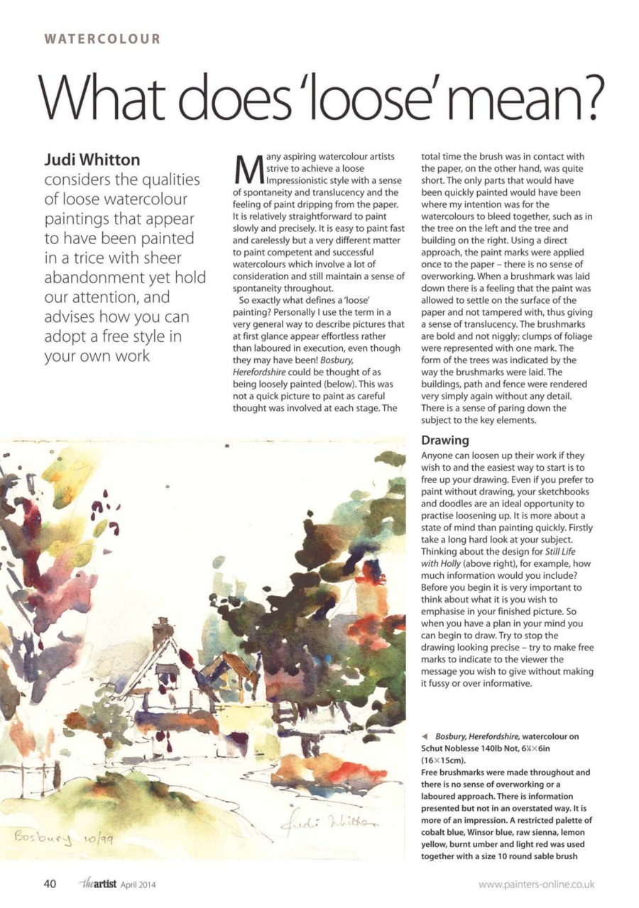 The Artist Preview Pages