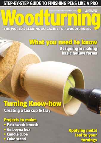 Woodturning issue March 2014