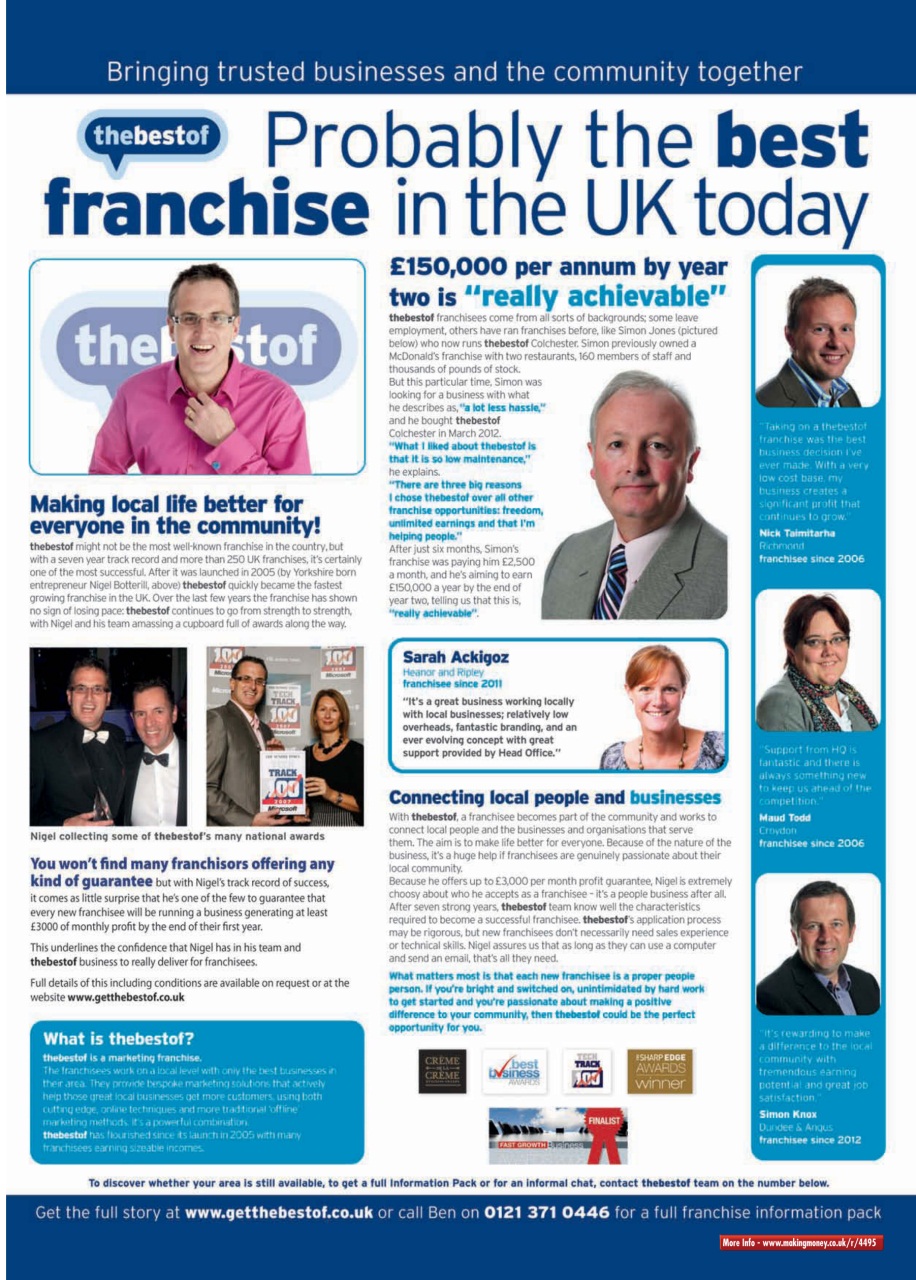 Making Money Preview Pages