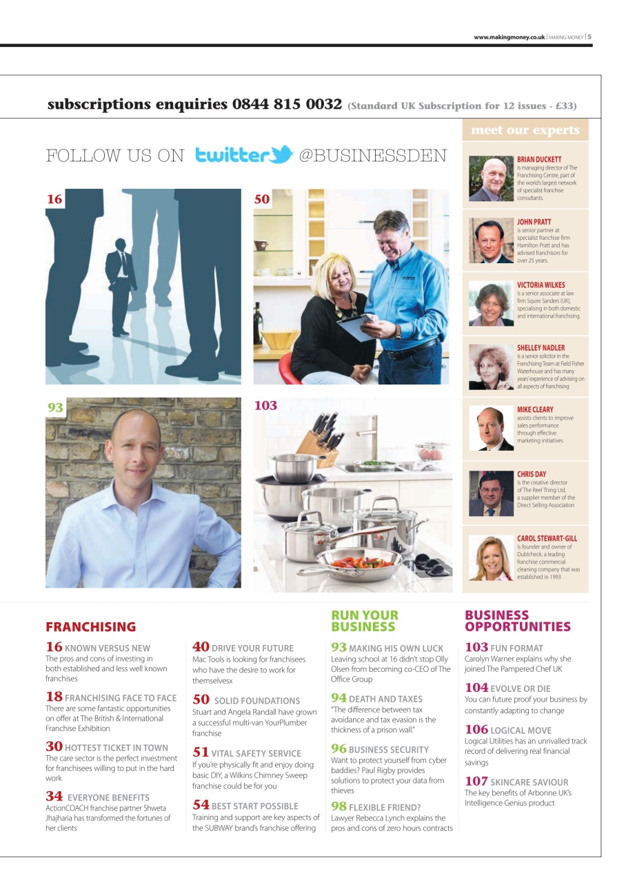 Making Money Preview Pages