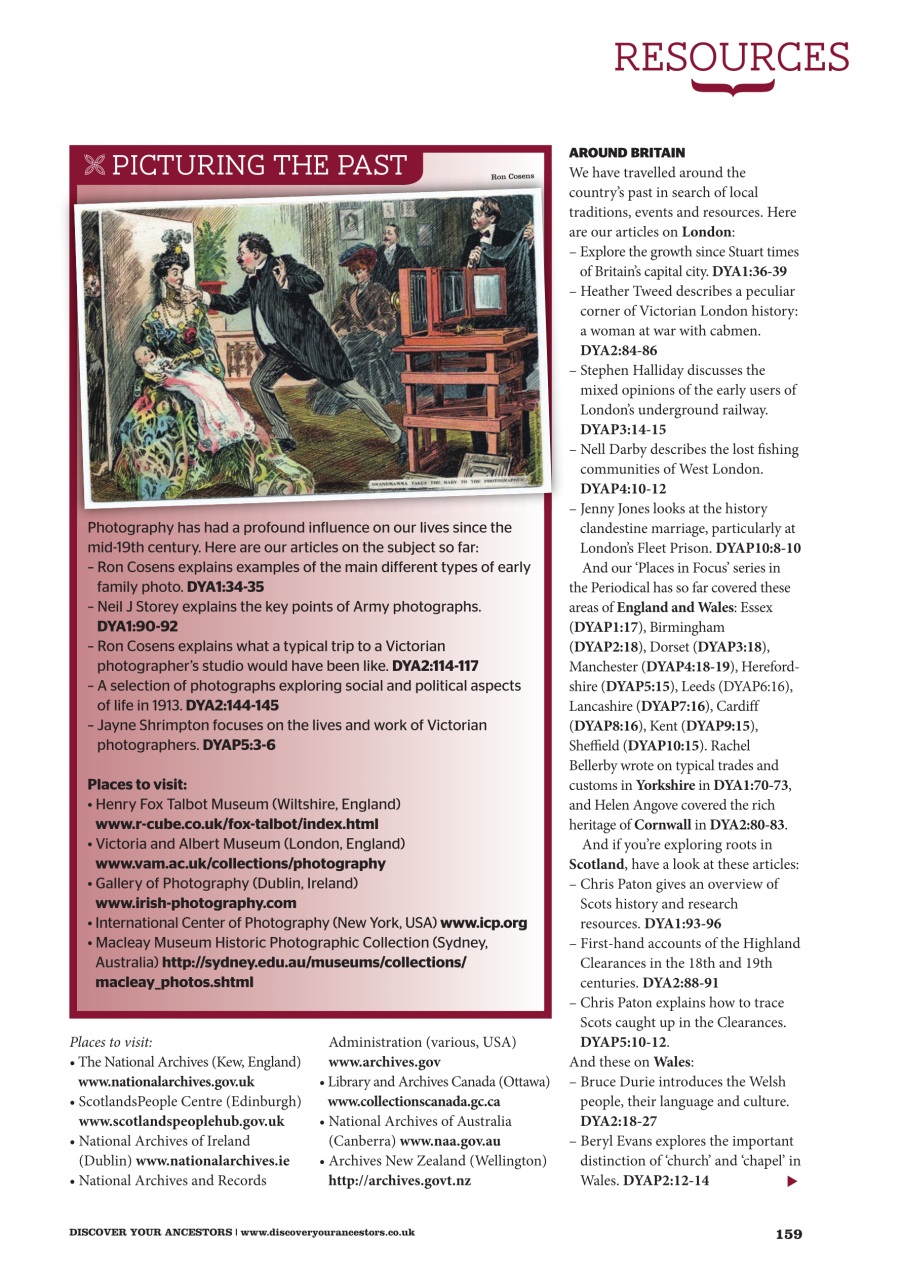 Discover Your Ancestors Preview Pages