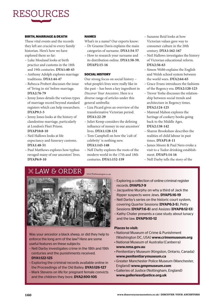 Discover Your Ancestors Preview Pages