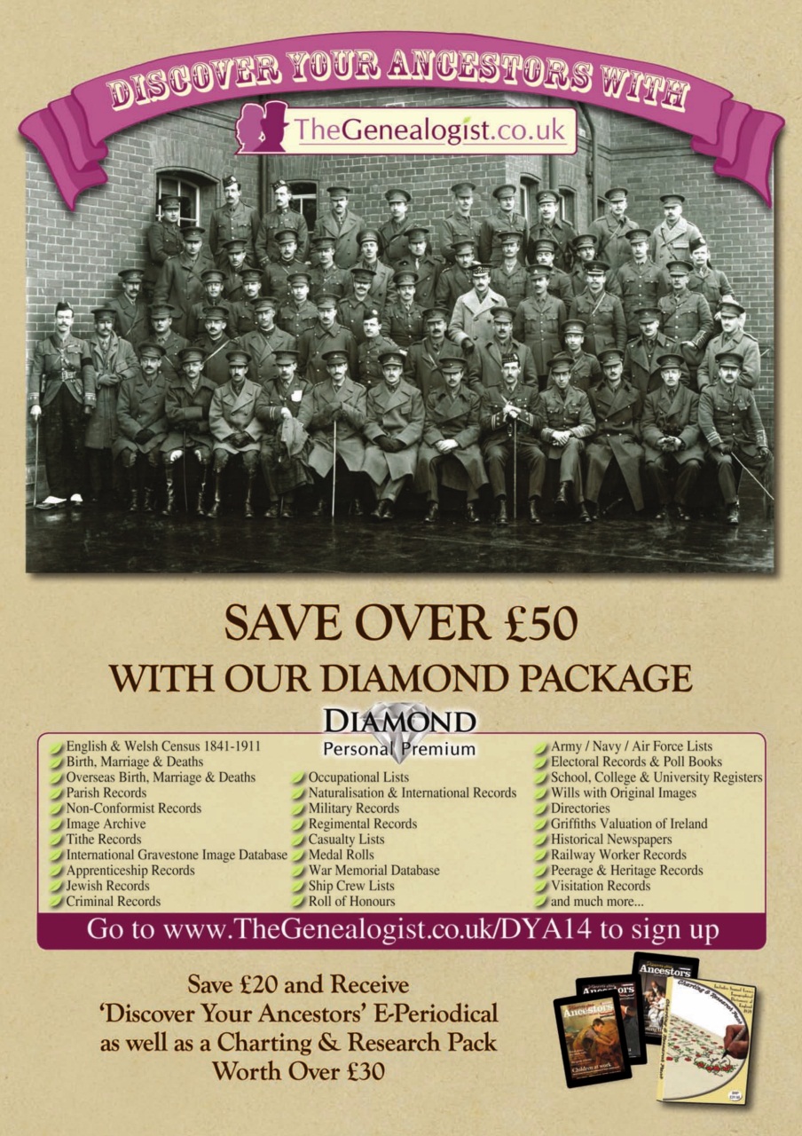 Discover Your Ancestors Preview Pages