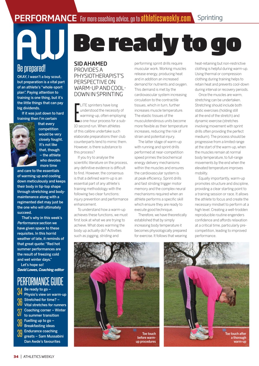AW – Athletics Weekly Magazine Preview Pages