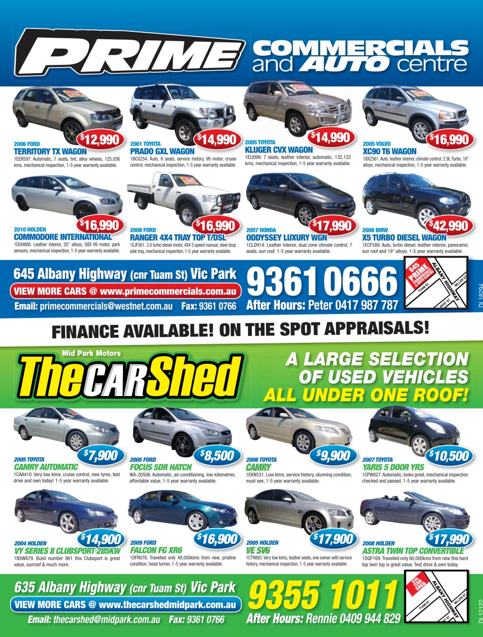 AutoTrader Preview Pages