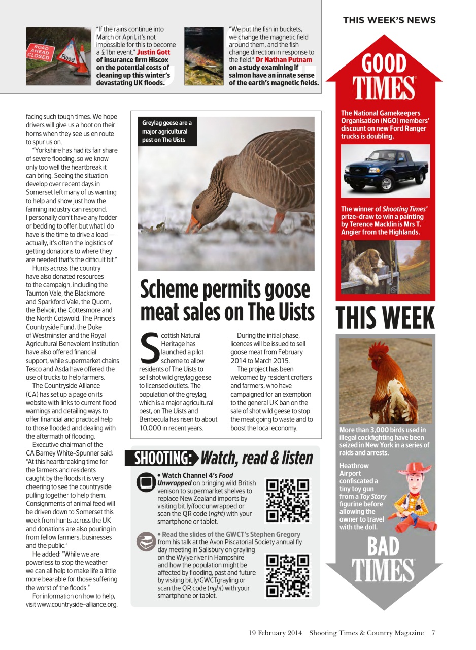 Shooting Times & Country Preview Pages