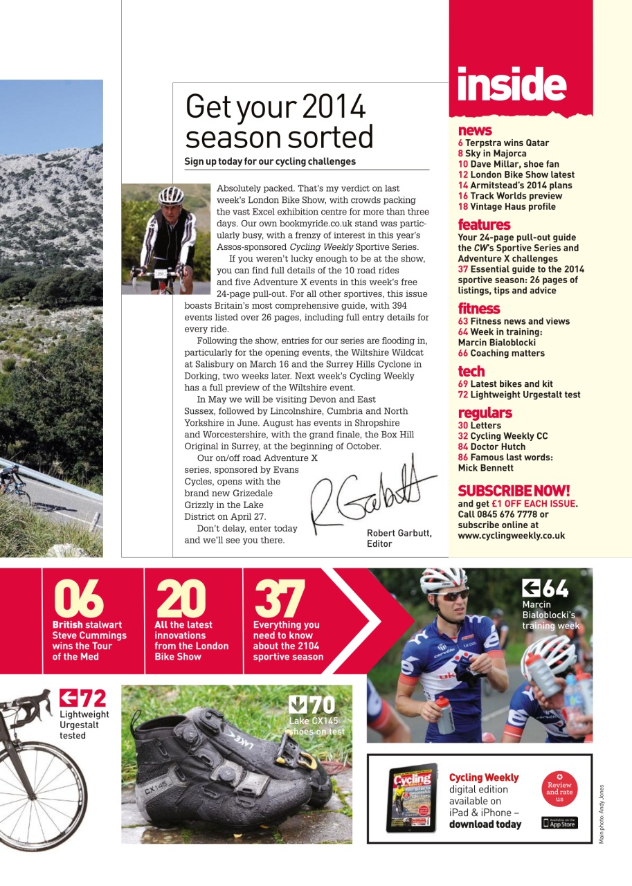 Cycling Weekly Preview Pages