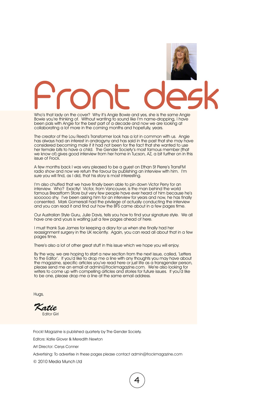 Frock Magazine Preview Pages