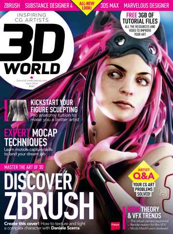 3D World issue April 2014