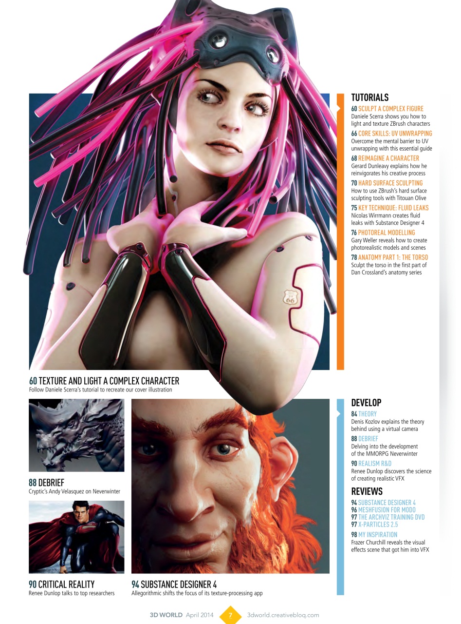 3D World Preview Pages