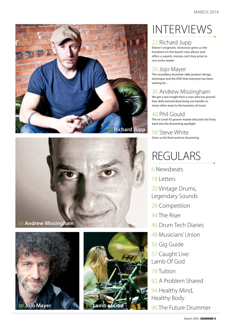 iDrum magazine: Never miss a beat Preview Pages