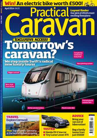 Practical Caravan issue April 2014