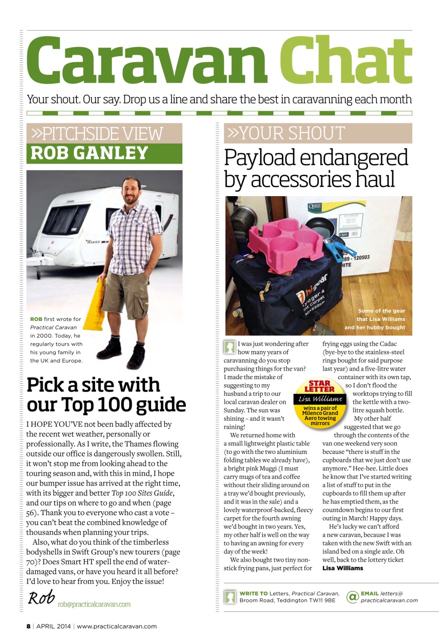 Practical Caravan Preview Pages