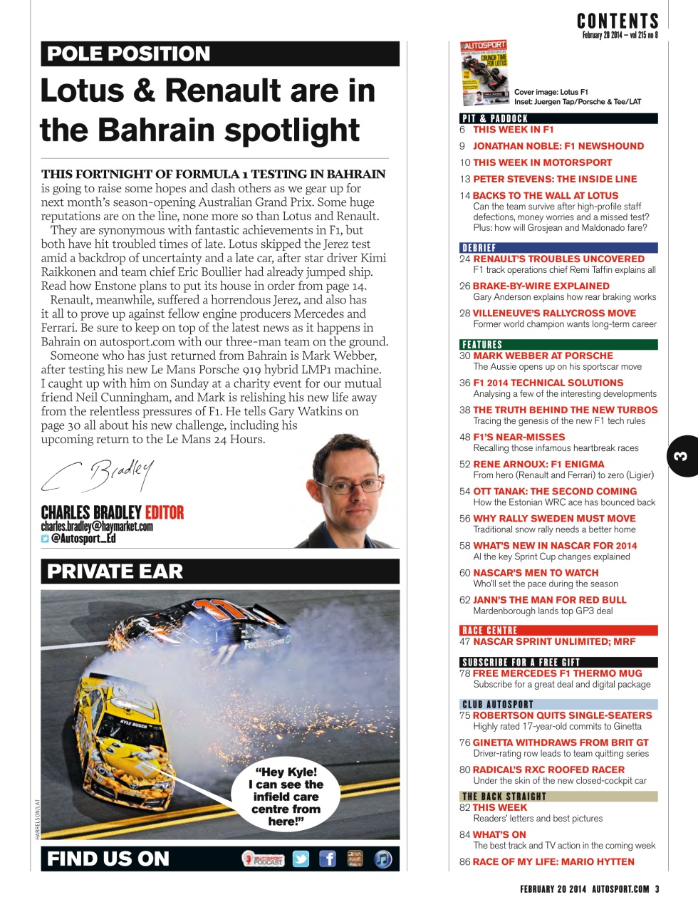 Autosport Preview Pages