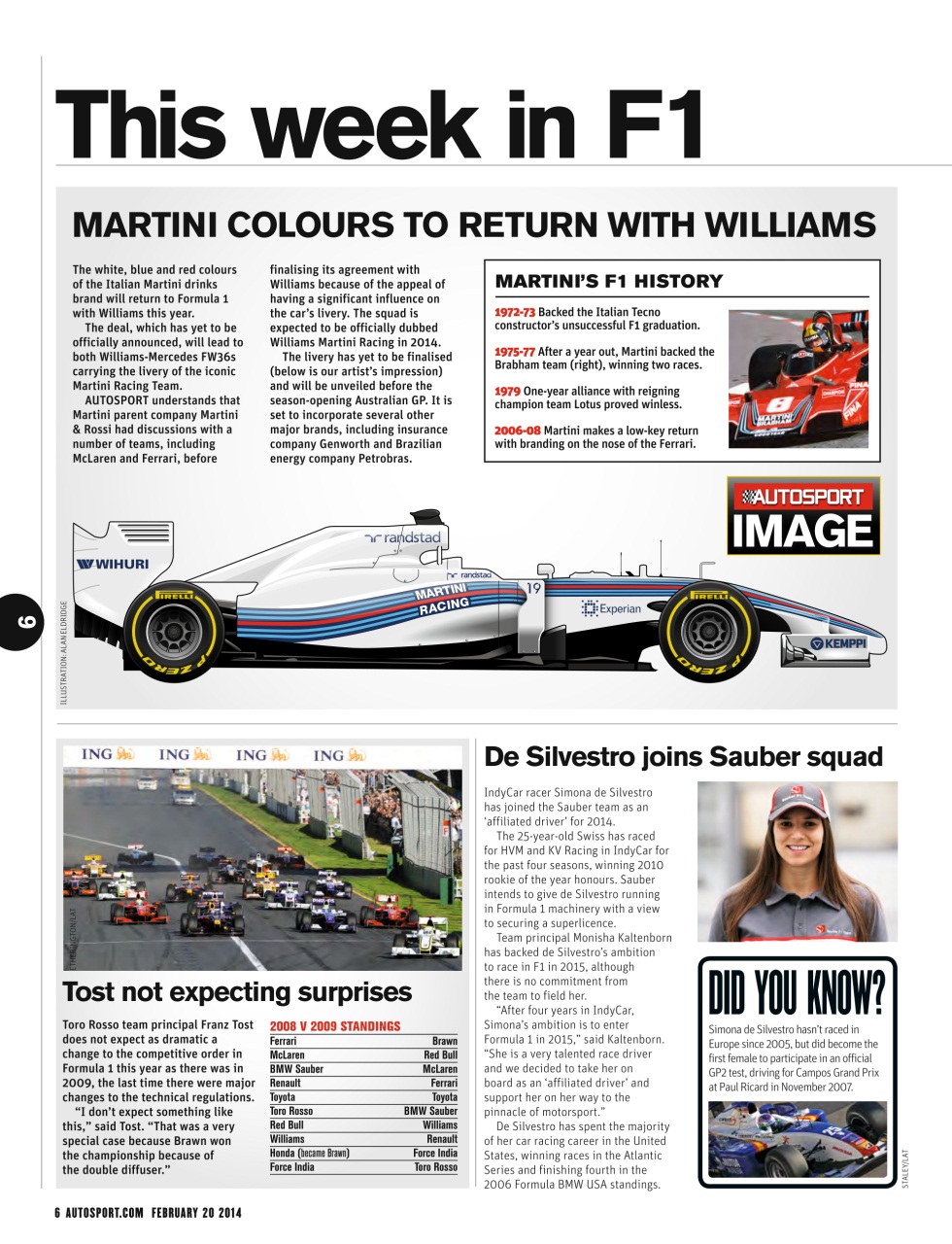 Autosport Preview Pages