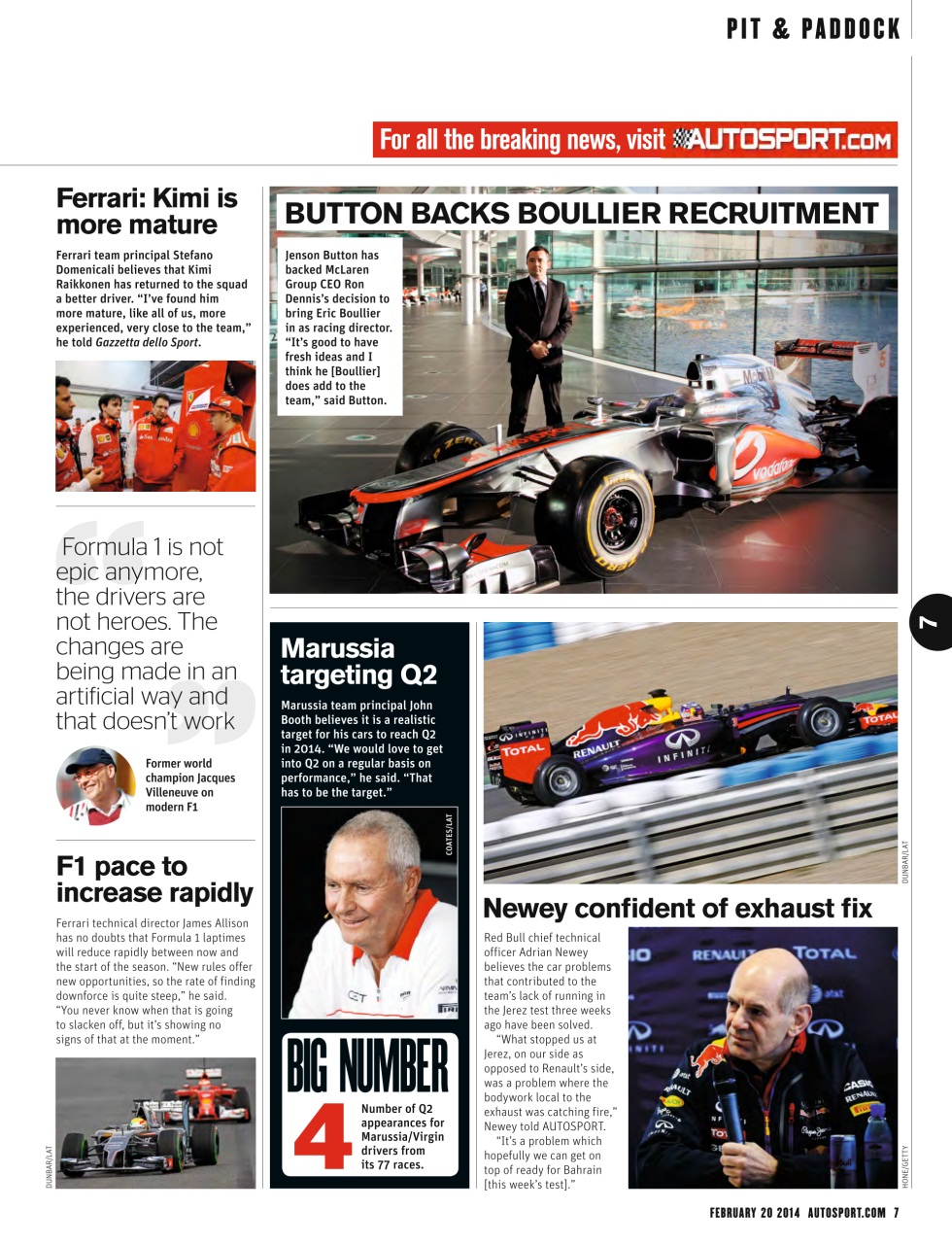 Autosport Preview Pages