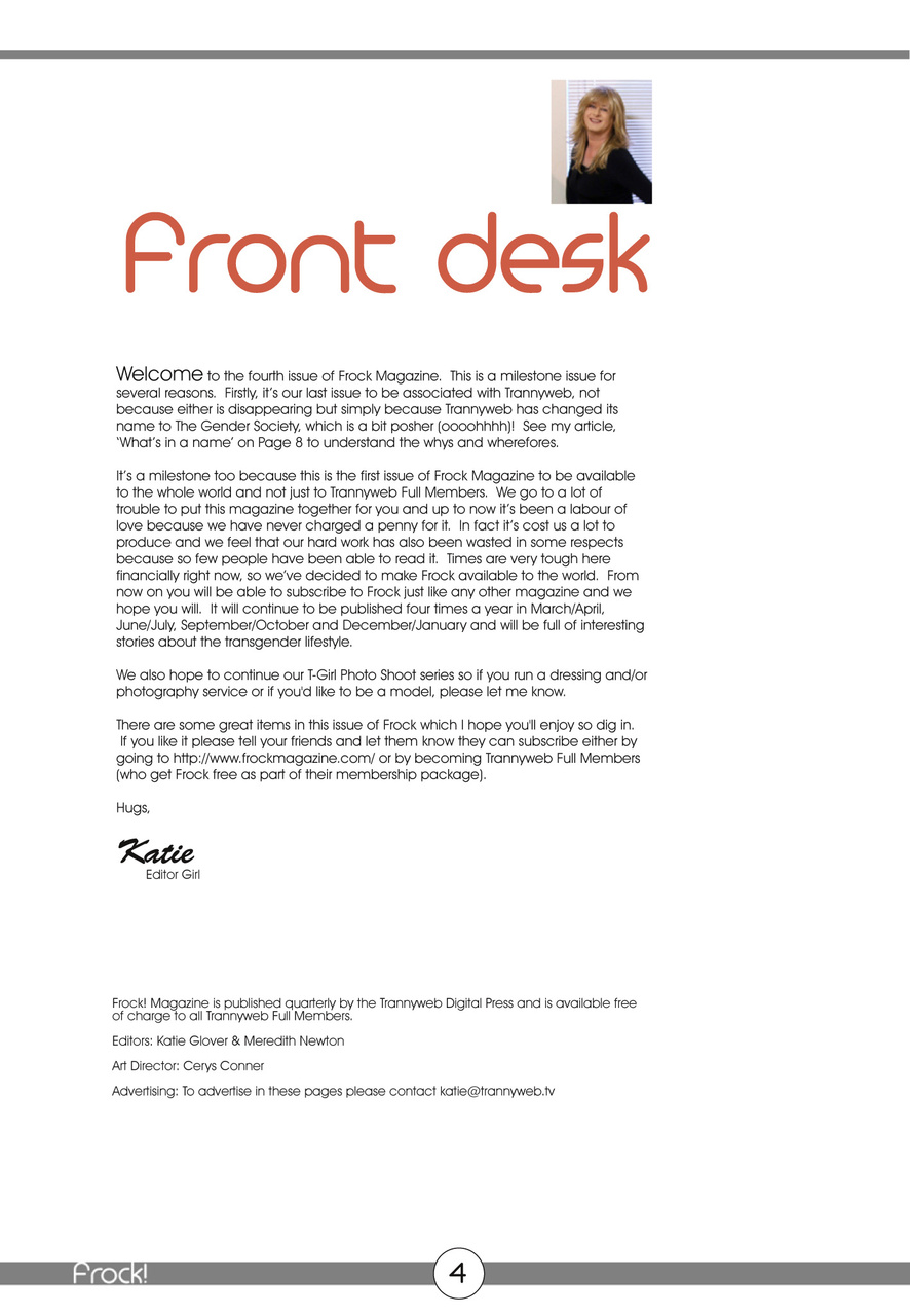 Frock Magazine Preview Pages