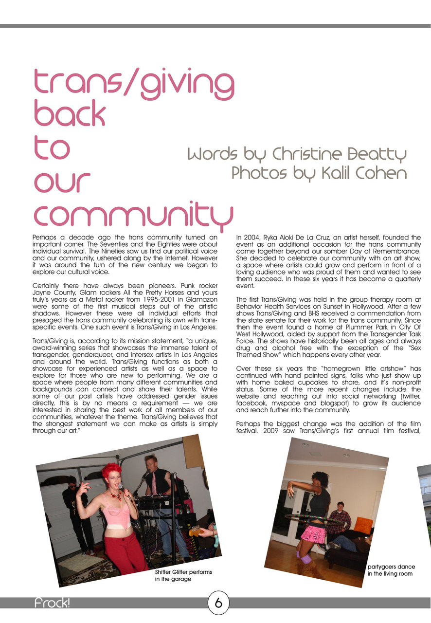 Frock Magazine Preview Pages