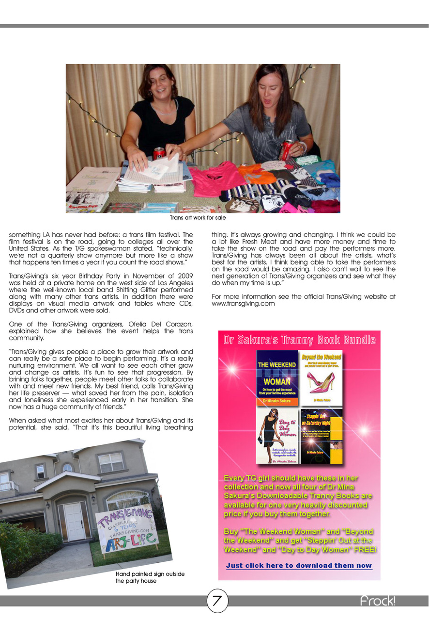 Frock Magazine Preview Pages