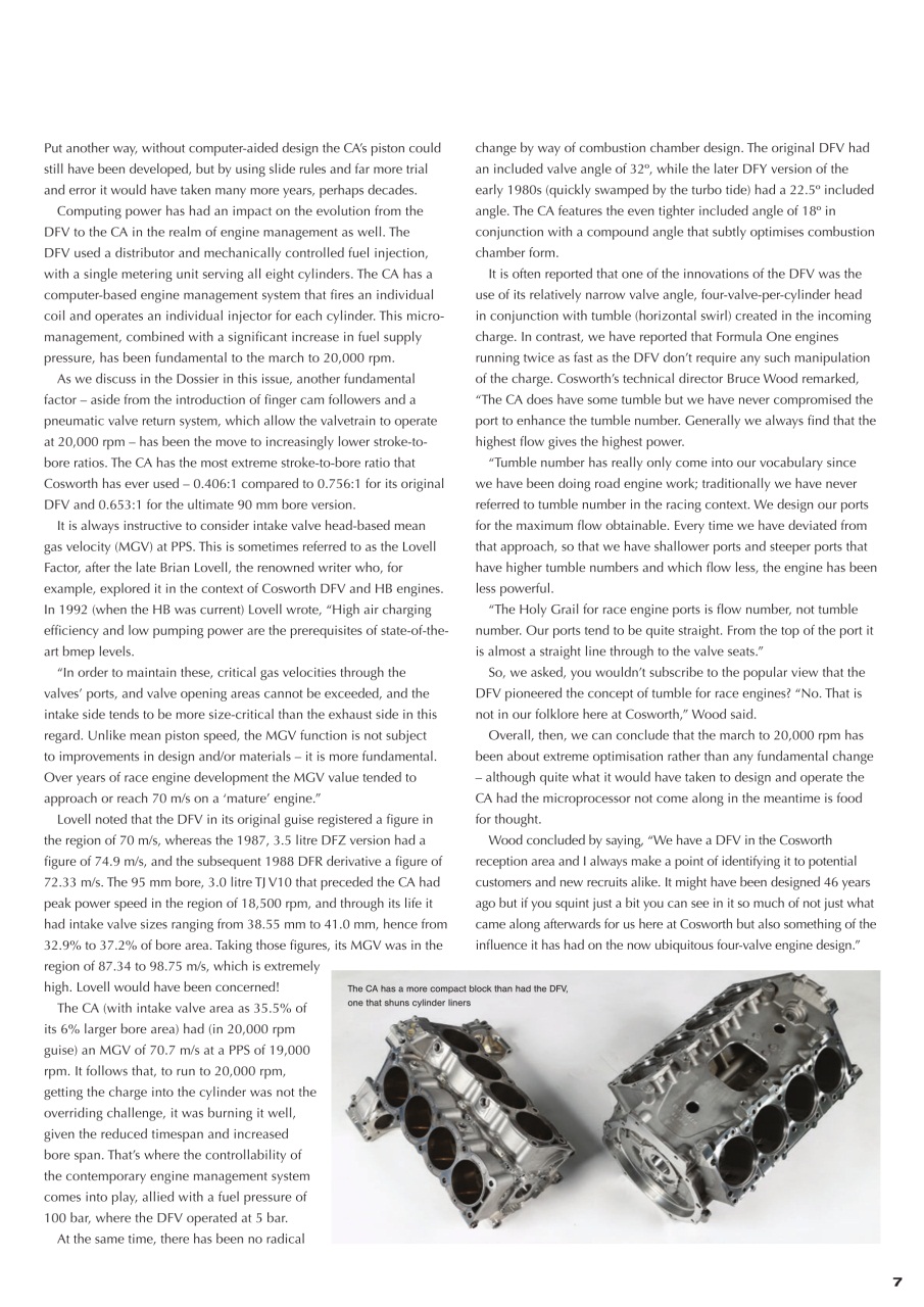 Race Engine Technology Preview Pages