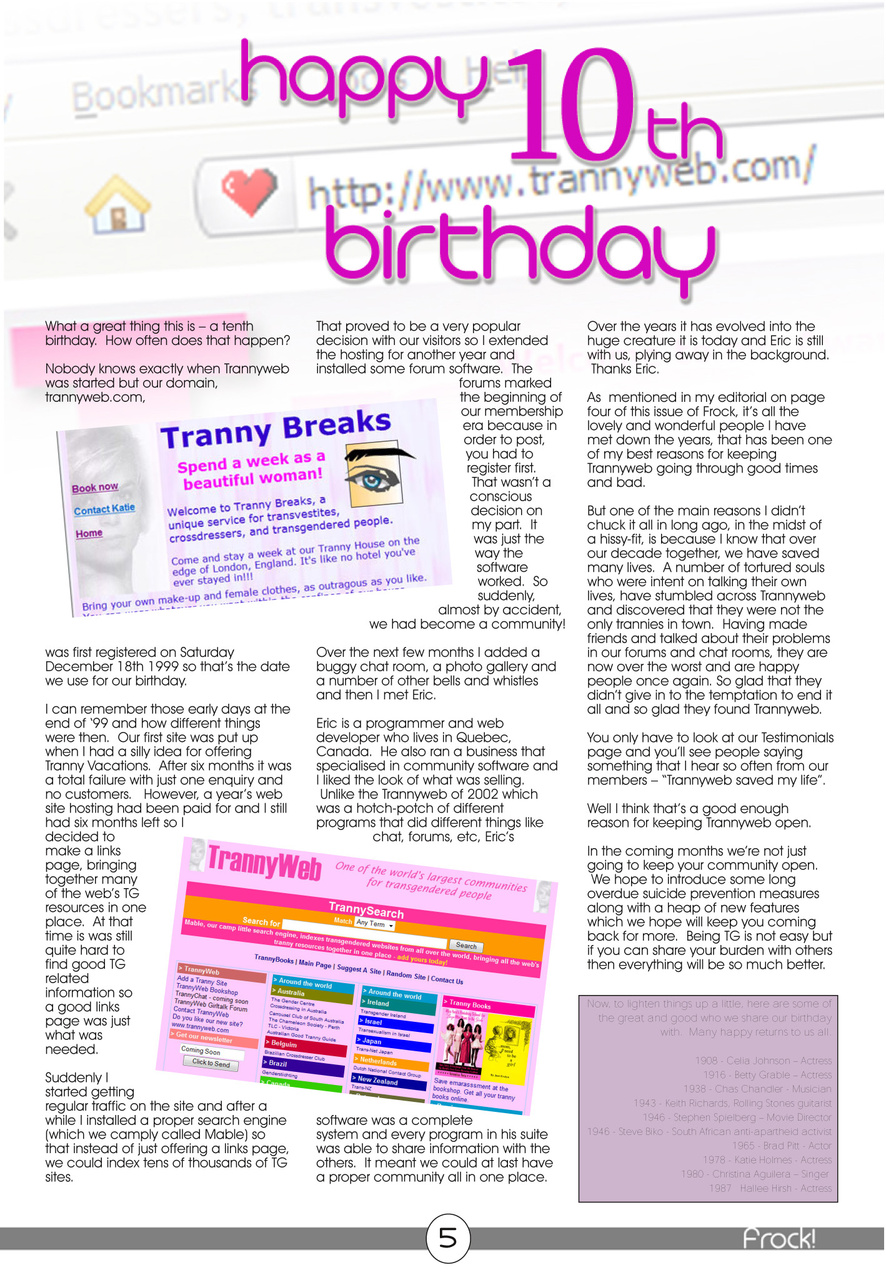 Frock Magazine Preview Pages