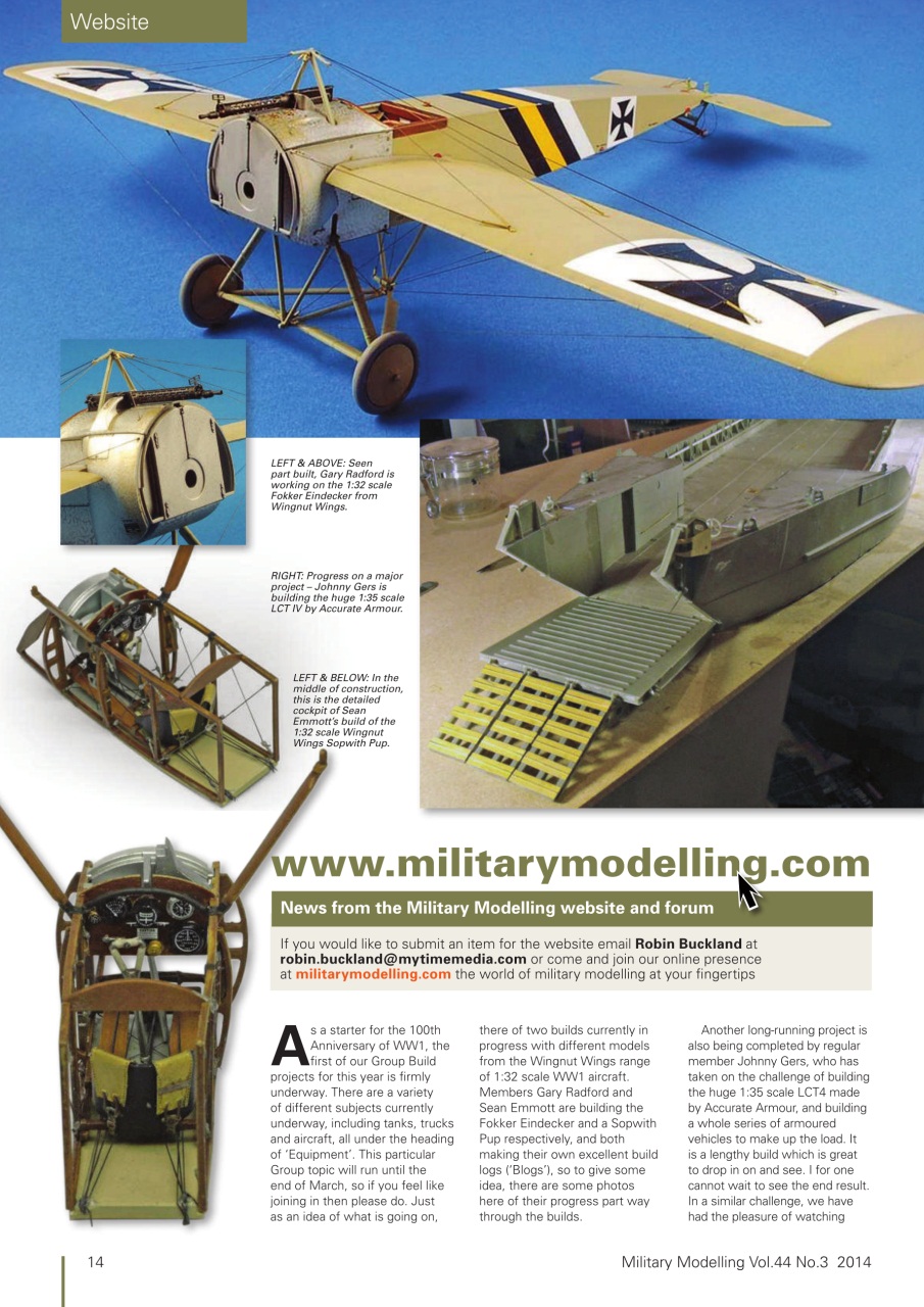 Military Modelling International Magazine Preview Pages