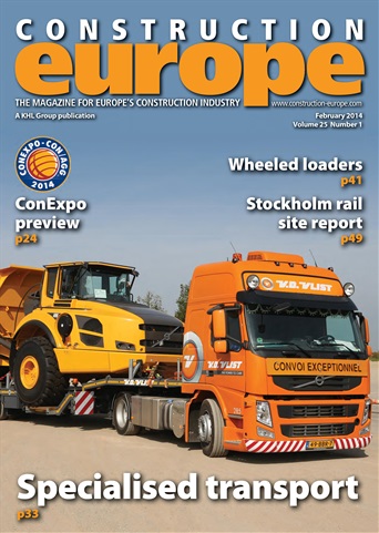 Construction Europe issue February 2014