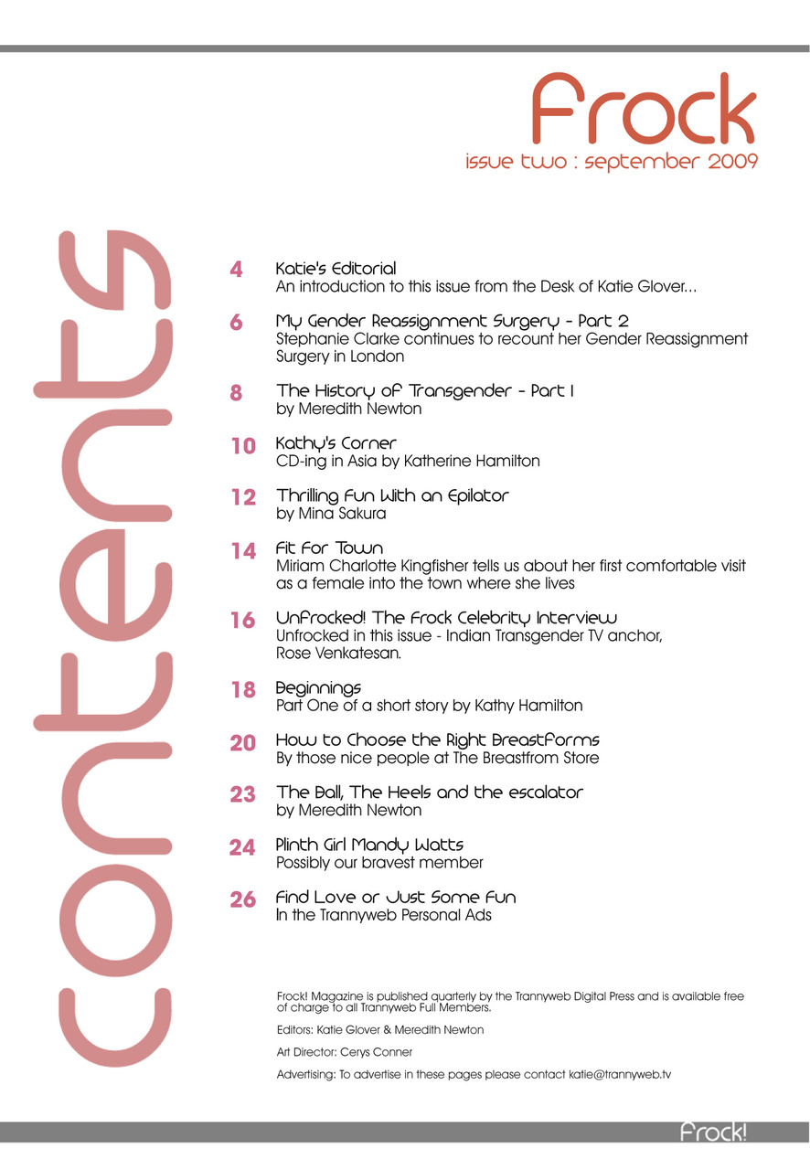 Frock Magazine Preview Pages