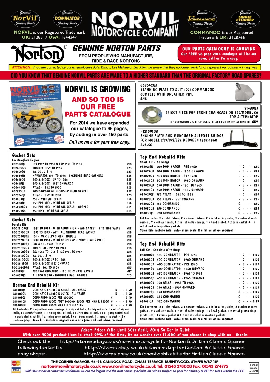 Classic Bike Guide Preview Pages