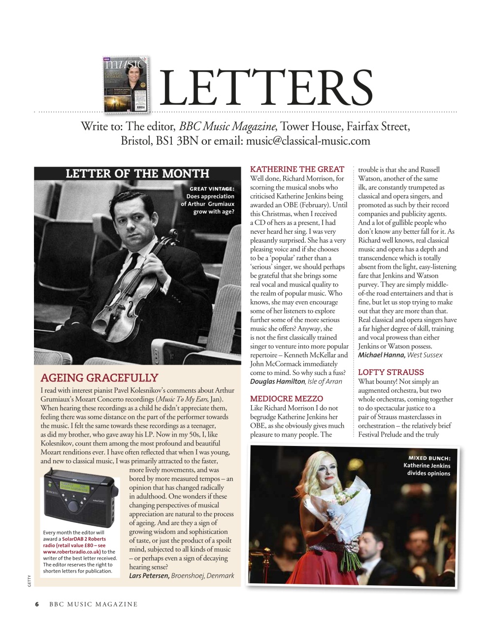 BBC Music Magazine Preview Pages