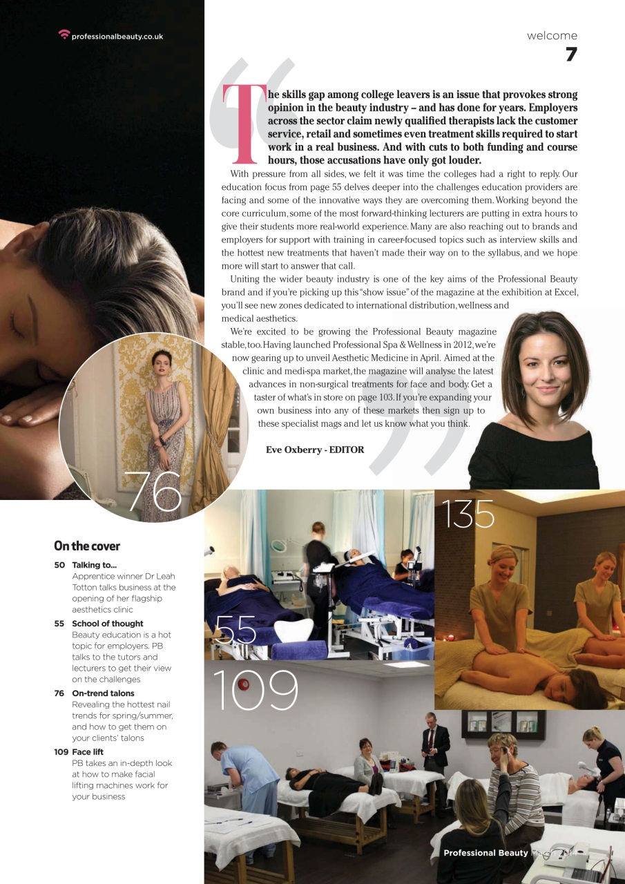 Professional Beauty Preview Pages