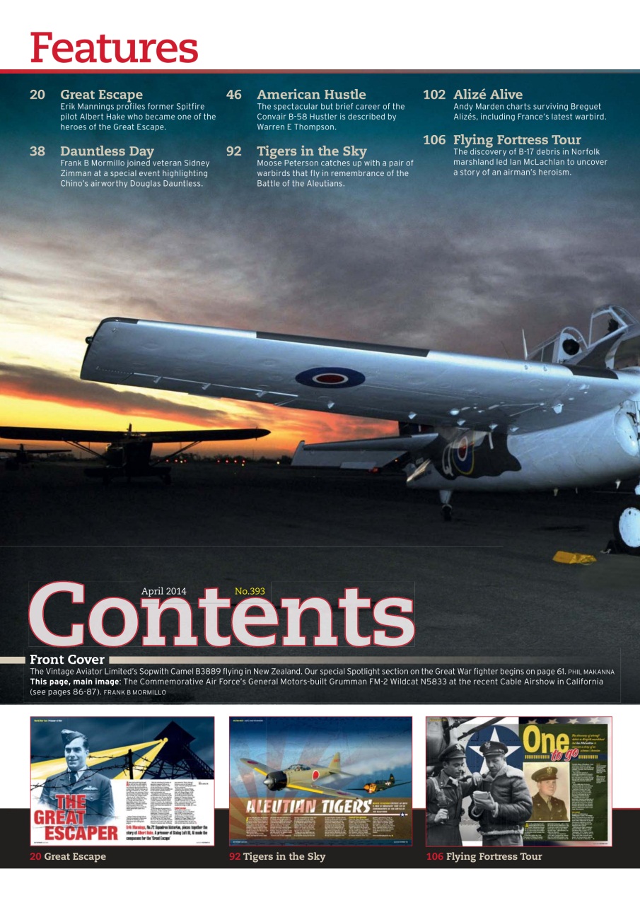 FlyPast Preview Pages