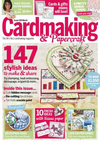 Cardmaking & Papercraft issue March 2014