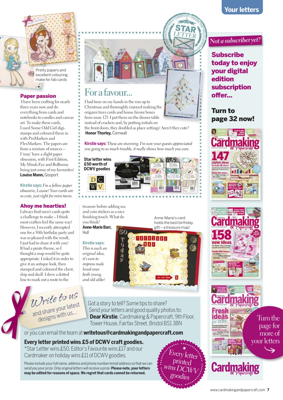 Cardmaking & Papercraft Preview Pages