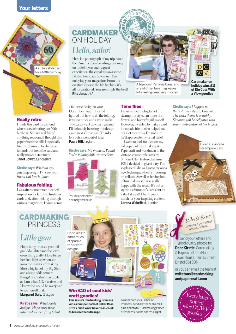 Cardmaking & Papercraft Preview Pages