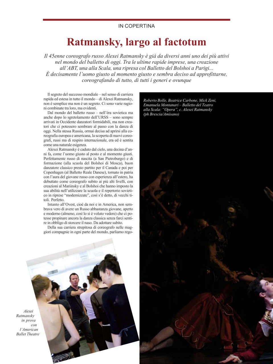 BALLET2000 Edizione Italia Preview Pages