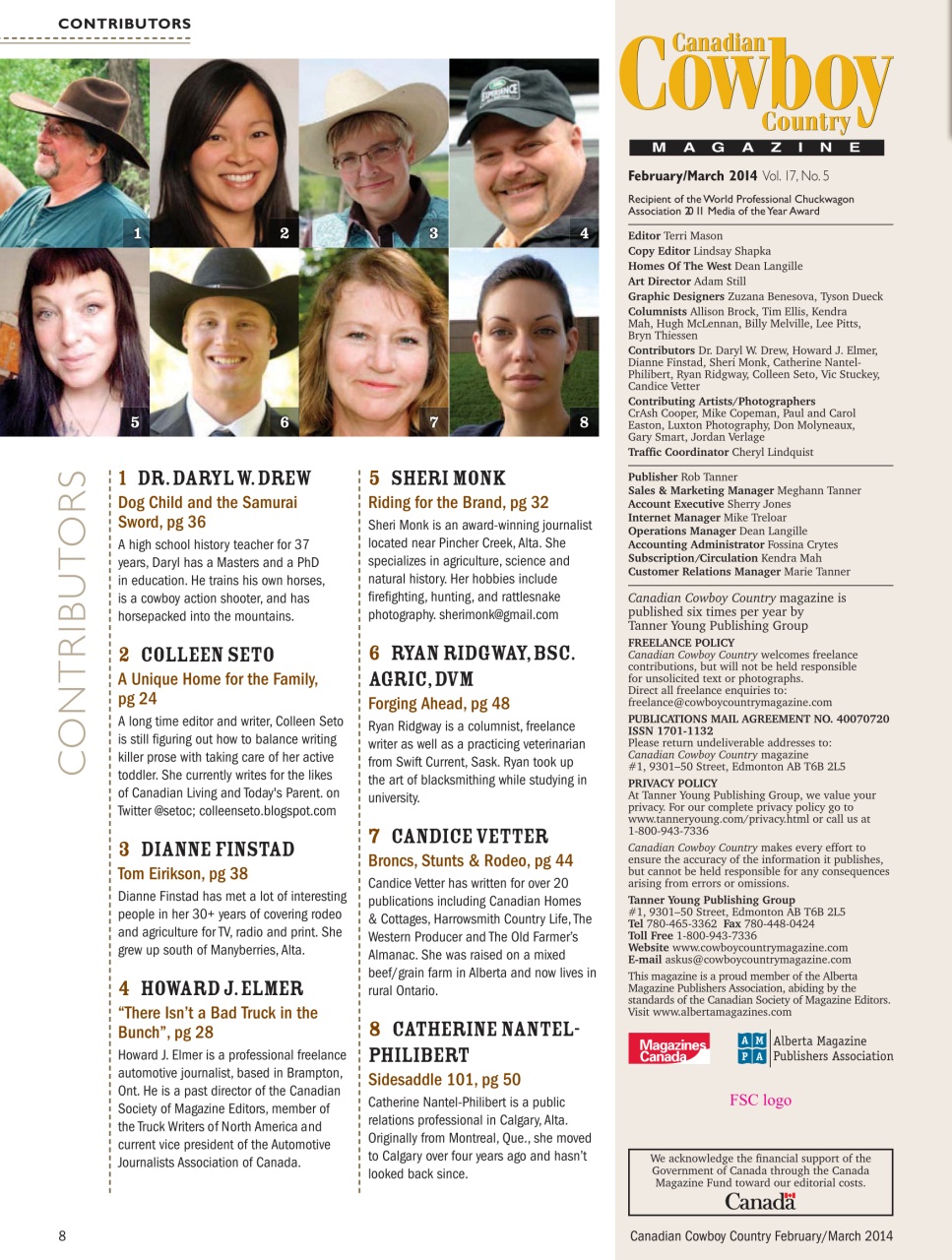 Canadian Cowboy Country Preview Pages