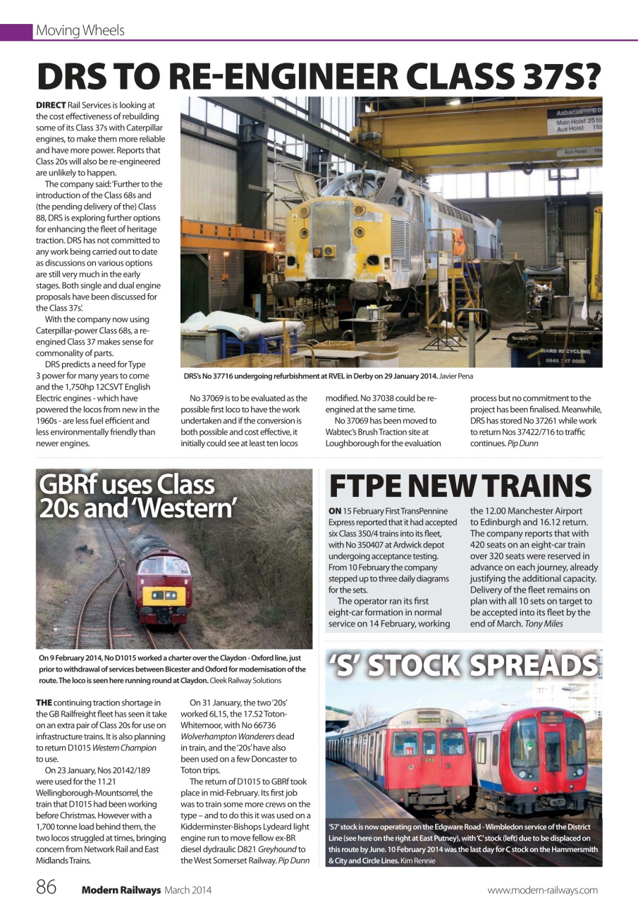 Modern Railways Preview Pages