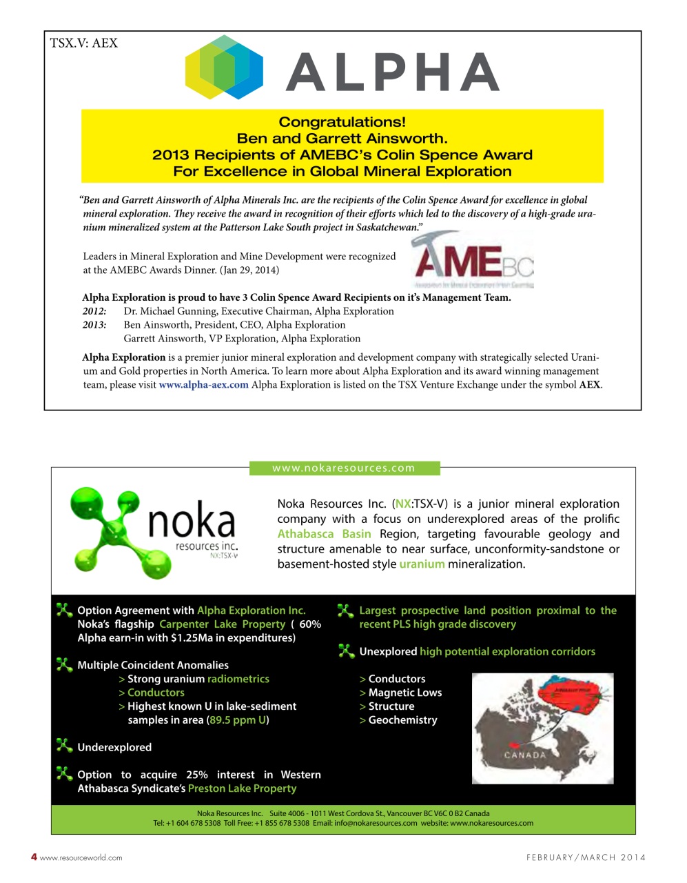 Resource World Preview Pages