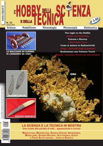 L'HOBBY DELLA SCIENZA E DELLA TECNICA issue N. 33 Marzo 2014