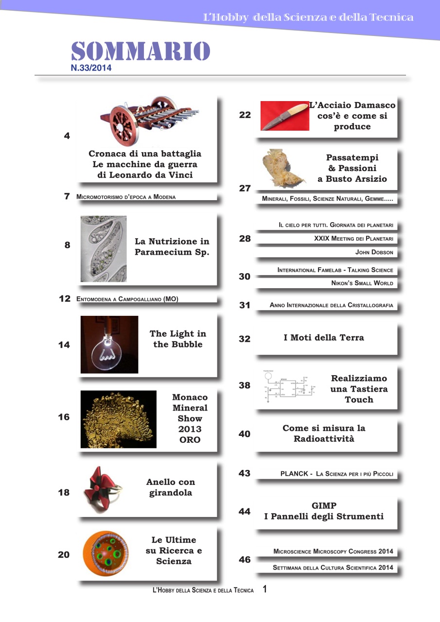L'HOBBY DELLA SCIENZA E DELLA TECNICA Preview Pages