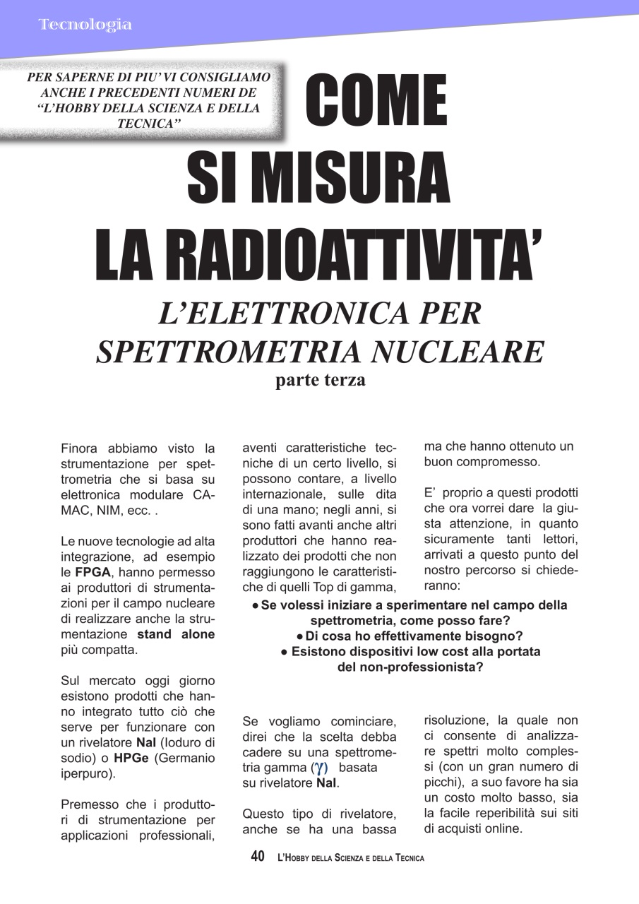 L'HOBBY DELLA SCIENZA E DELLA TECNICA Preview Pages