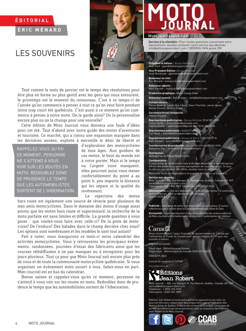 Moto Journal Preview Pages