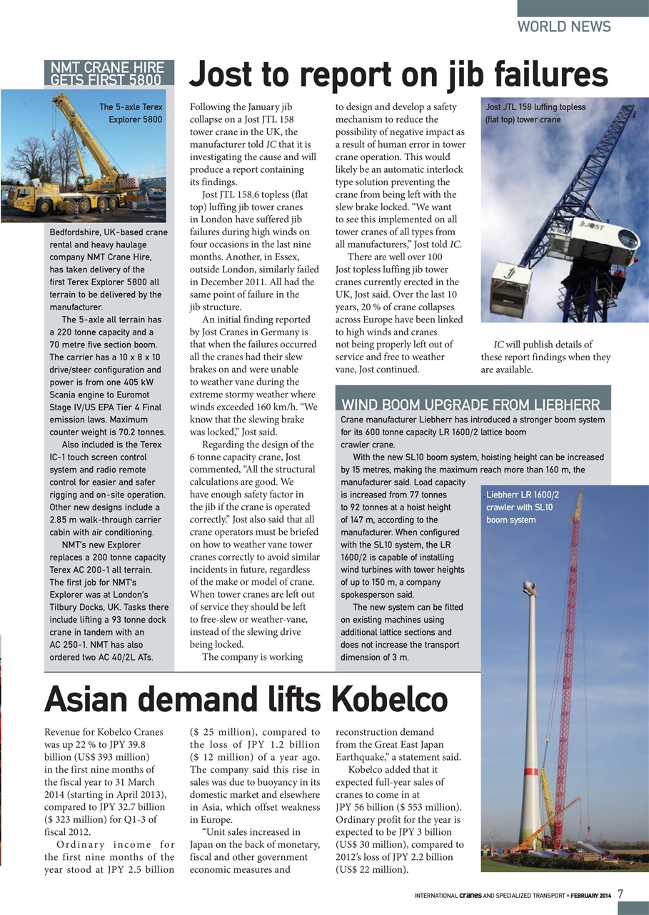 Int. Cranes and Specialized Transp Preview Pages